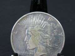 Circulated 1925 Peace Dollar Coin