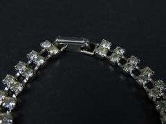 7" Double Strand Rhinestone Bracelet