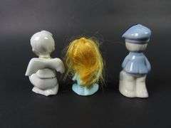 Mixed Lot of 3 Vintage Porcelain Figurines