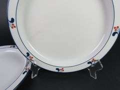 Lot of 2 Dansk "Aalborg (Red Berries)" 8.75" Salad Plates