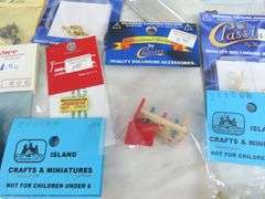 Big Lot of Doll House Miniatures