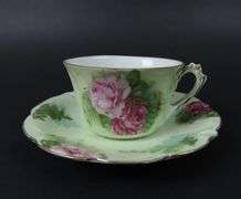 Vintage Large Tea Cup & Saucer