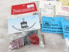 Big Lot of Doll House Miniatures