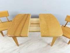 Vintage Strombecker Table with 2 Chairs