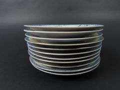 Lot of 6 Antique Noritake Dessert Plates - Made in Japan