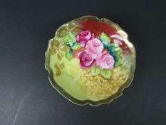 Vintage Newport Belle Handpainted German Berry Bowl