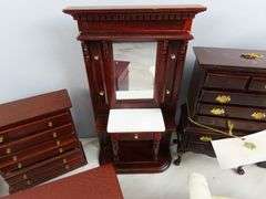 Lot of Wooden Doll House Furniture