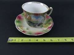 Lot of 3 Assorted Antique Collectible Teacups & Saucers