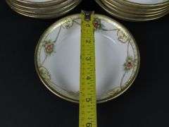 Lot of 10 Handpainted Nippon Berry Bowls - Made in Japan
