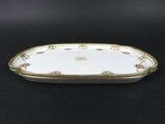 Lot of 2 Handpainted Nippon Porcelain Trays - Made in Japan