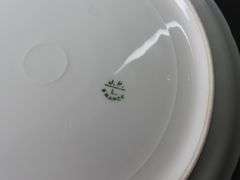 Lot of 2 Antique Floral Plates