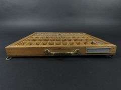 Another Vintage Wooden Printers Tray Wall Hanging