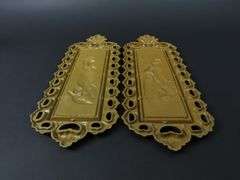 Pair of Vintage Homco Wall Hangings