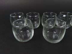 Lot of 8 Glass Votive Holders