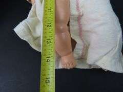 Lot of 3 Vintage Rubber Faced Dolls