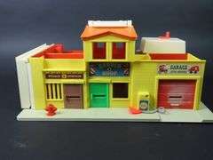 1973 Fisher Price "Family Village" Playset with Accessories