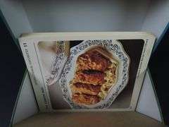 Retro Metal Recipe Box with Recipes