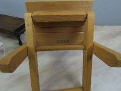 Mixed Lot of Doll House Furniture with Metal Table & Chairs