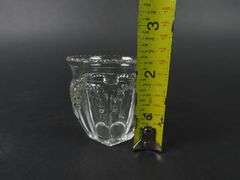 Vintage Glass Toothpick Holder