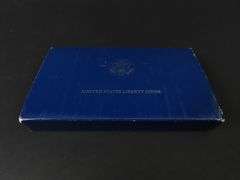 Lot of 2 1986 .900 Fine Silver Uncirculated Collector Coins in Case