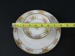 Vintage Handpainted Nippon 2 Tiered Serving Plate - Made in Japan