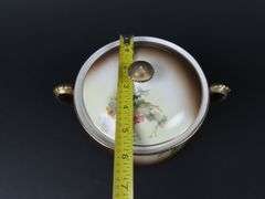 Antique Warwick China Double Handled Lidded Serving Dish