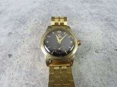 Men's Omega Automatic 14K GF Watch - Running