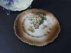 Mixed Lot of 2 Victorian Fruit Plates