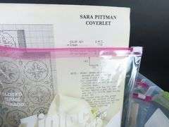 Bin of Vintage Craft Kits with Cross Stitch & Needlepoint