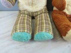 Lot of 2 Vintage Plush Bears