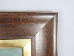 Antique Framed Painting Signed Hugo