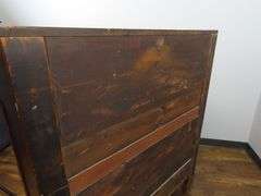 Antique Empire Style Mahogany Chest of Drawers
