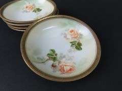 Lot of 5 Victorian R&S Berry Bowls - Made in Germany