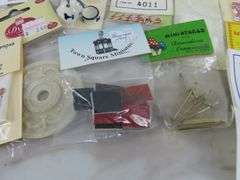 Big Lot of Doll House Miniatures