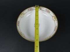 Handpainted Nippon Footed Serving Bowl