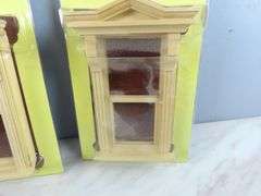 Lot of 2 New Housework's Victorian Working Windows