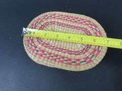 Handcrafted Lidded Basket