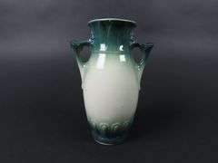 Vintage Double Handled Vase - Made in Slovakin