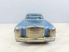 Vintage Pressed Metal Mercedes Benz 250 Toy Car