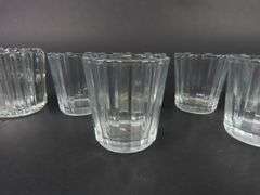 Mixed Lot of 8 Glass Votive Holders