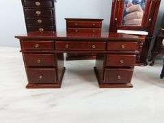 Lot of Wooden Doll House Furniture
