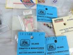 Another Big Lot of Doll House Miniatures