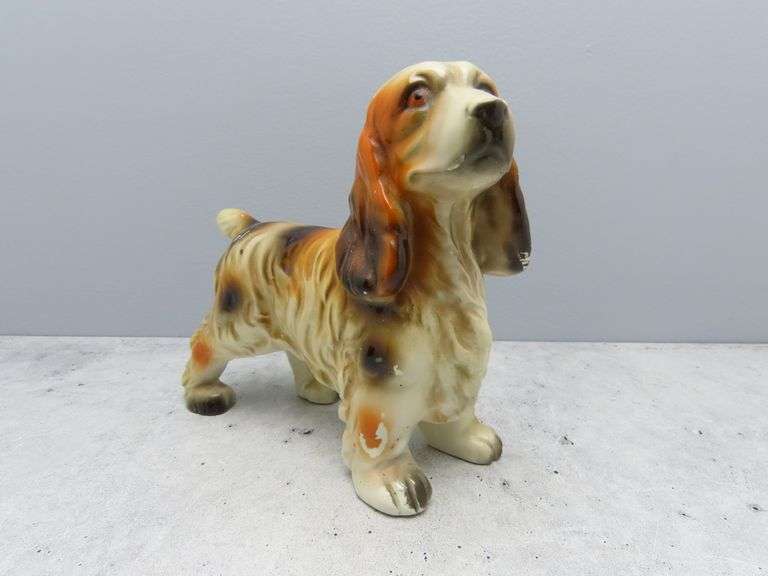 Vintage Ceramic Cocker Spaniel Figurine