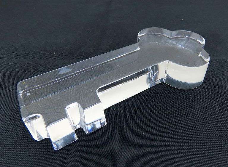 Crystal "Key" Paperweight