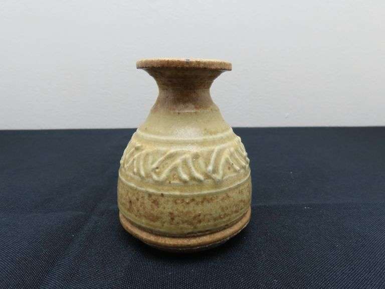 Tiny Artisan Pottery Vase