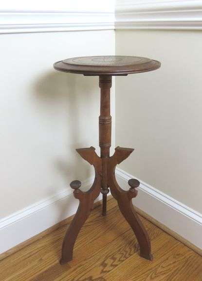 Carved Victorian Eastlake Plant Stand