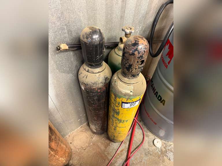 Lot of (3) Asst. Tanks