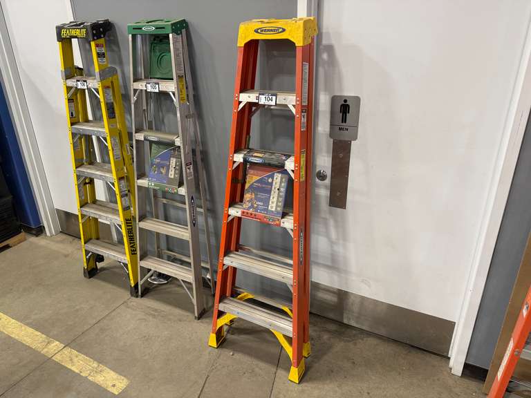 Werner 6 Foot Fiberglass Step Ladder