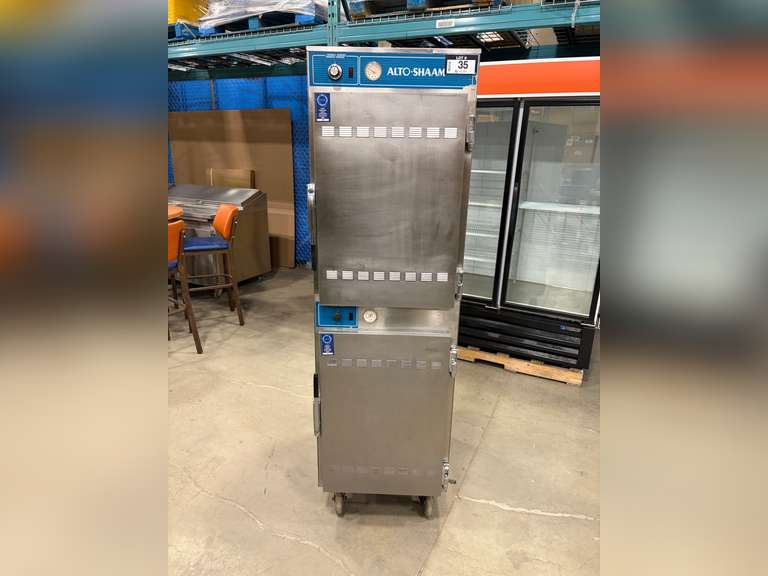 ALTO-SHAAM 1000-UP DOUBLE COMPARTMENT HOT HOLDING CABINET