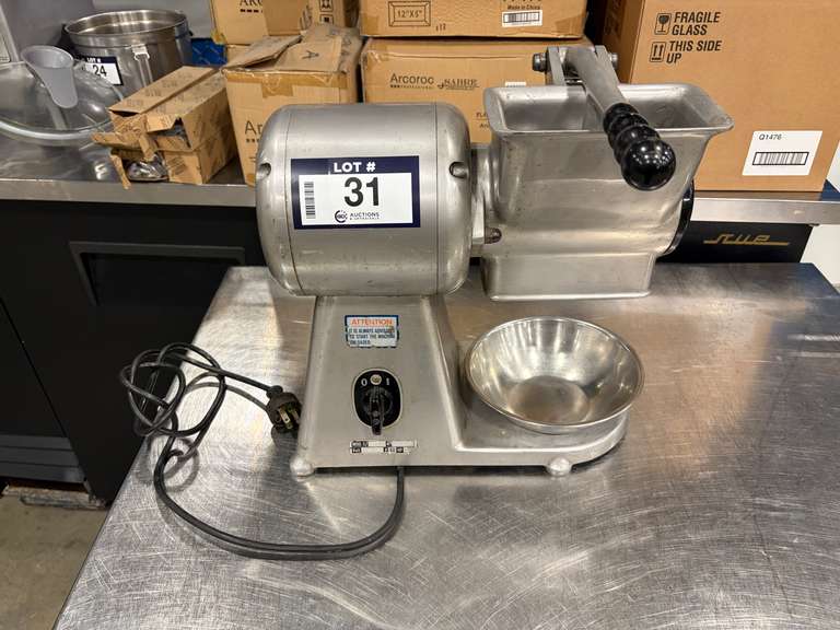 COMMERCIAL CHEESE GRATER